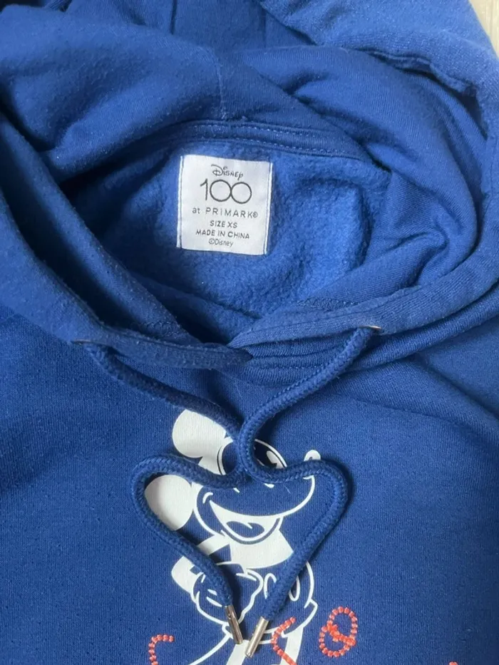 Sweat-shirt à capuche Mickey 100 ans Disney - photo numéro 3