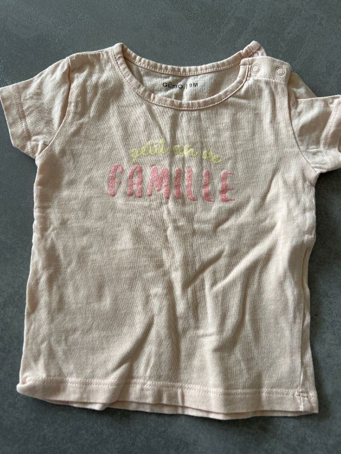Tes shirt bebe