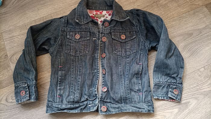 Veste en jean fille 4 ans - photo numéro 3