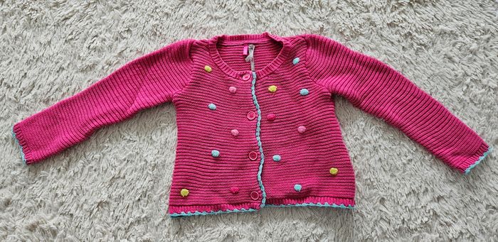 Gilet à  pois 3 ans