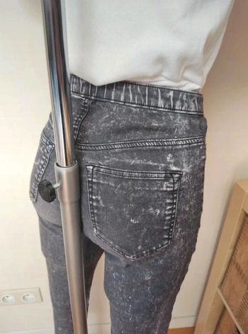 🌺Skinny gris délavé taille haute h&m 34🌺