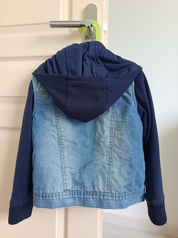 Veste jeans capuche garçon 8ans - photo numéro 2