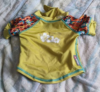 Tee-shirt anti uv bébé 12-18 M mixte