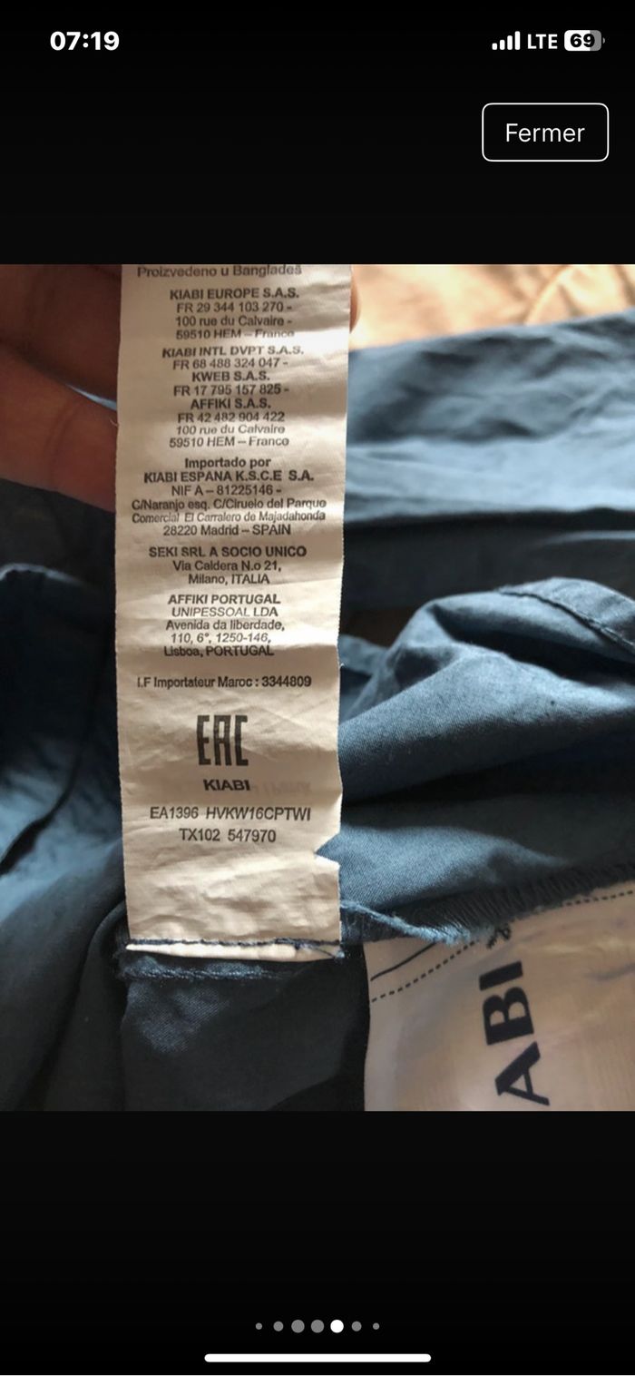 Chemise manche longue - photo numéro 7