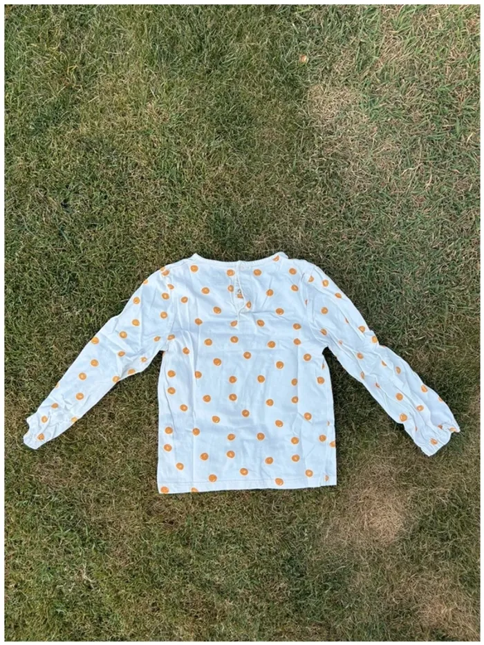T-shirt avec des oranges 36 mois Kiabi - photo numéro 5