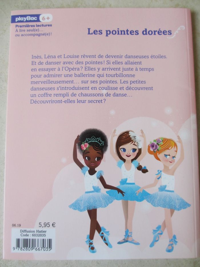 Livre enfant Une, deux, trois Danseuses – Tome 2 Les pointes dorées - photo numéro 2