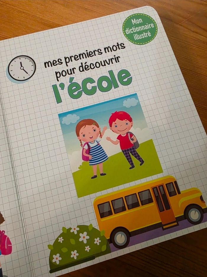 Livre enfant école vocabulaire - photo numéro 6