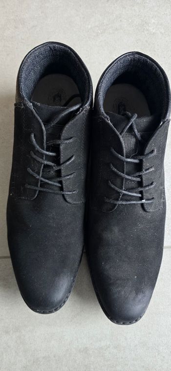 Chaussures de ville homme CHÂUSSEA noires T40 – semelles impeccables
