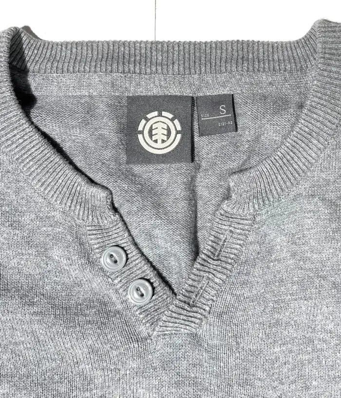 Element pullover grey Mens S - photo numéro 3