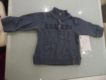 pull creeks bleu 18 mois