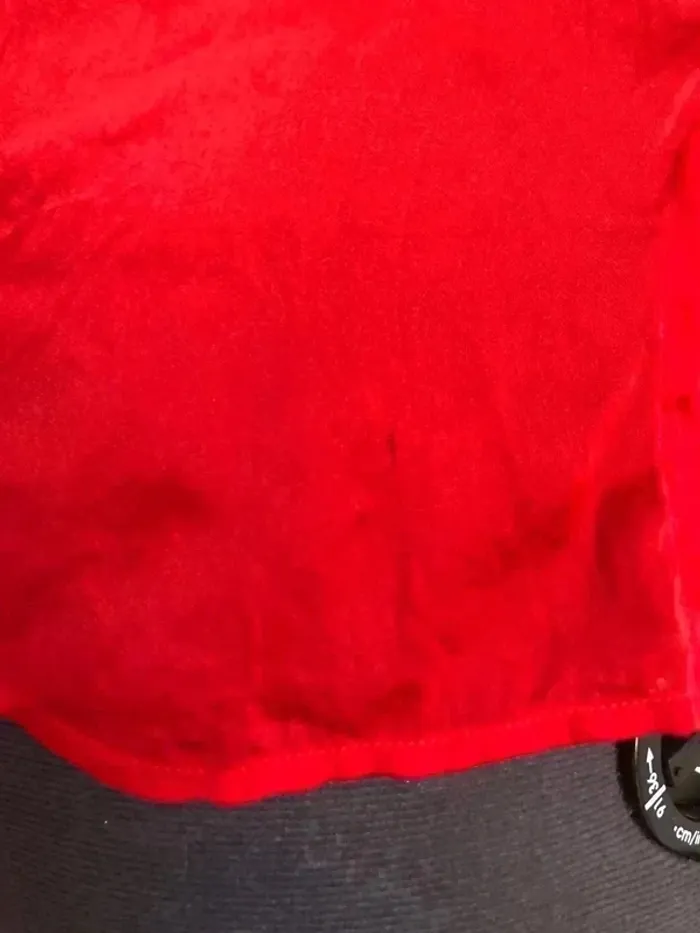 Chemise Ralph Lauren rouge en soie taille 2 - photo numéro 9