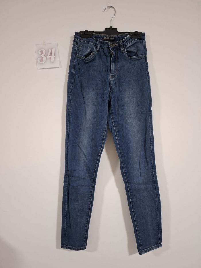 jeans toxik - 34/XS - Détendu - 40% - photo numéro 1