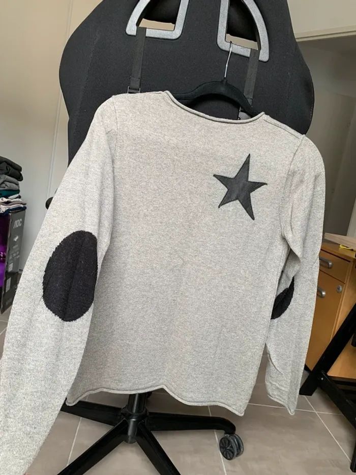 Pull gris Sud Express - photo numéro 4