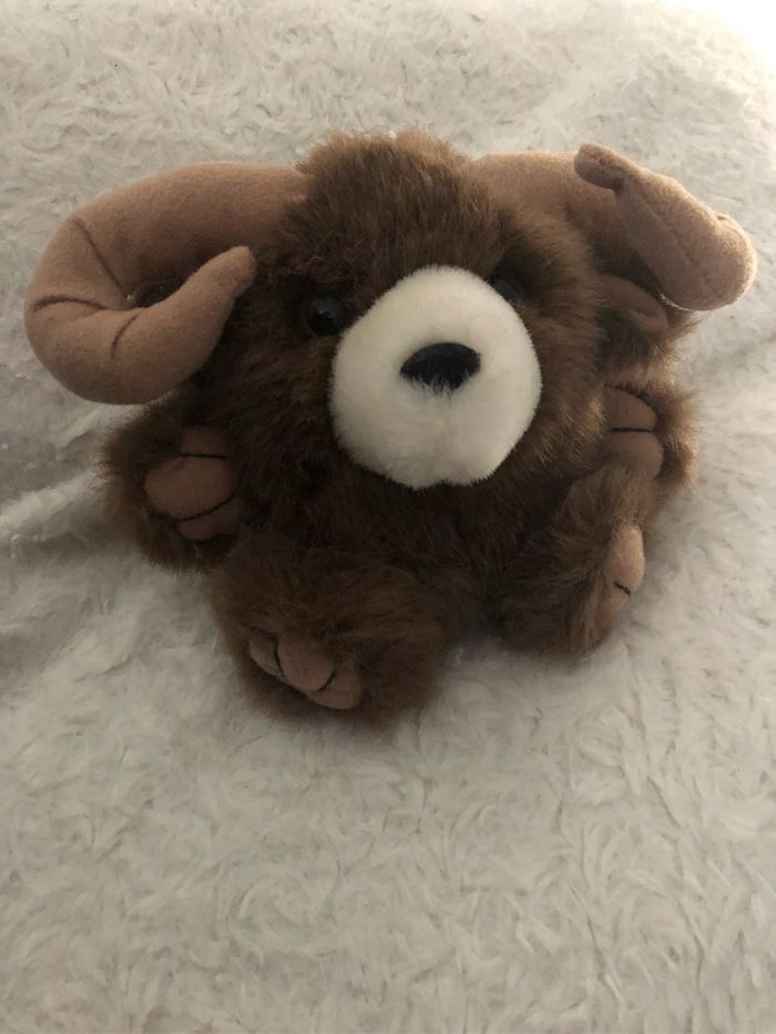 Peluche très douce marron NEUVE