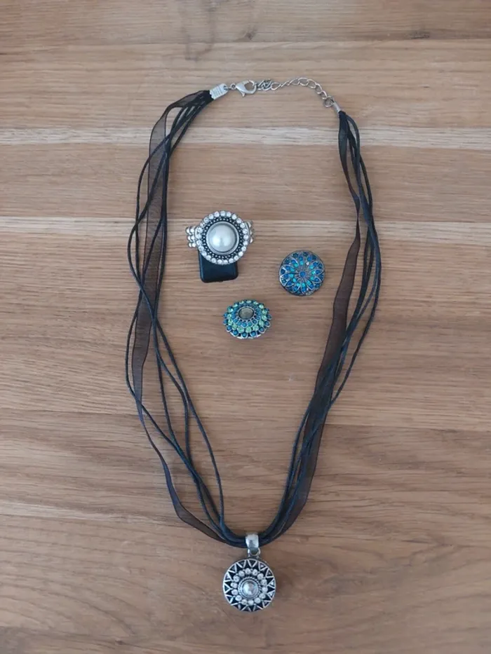 Ensemble collier bague - photo numéro 2