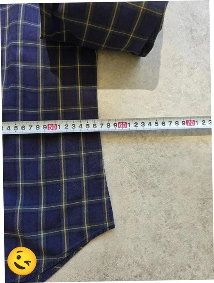 Chemise Ralph Lauren manche longue Taille L bleu marine Homme Men CHE17 - photo numéro 6