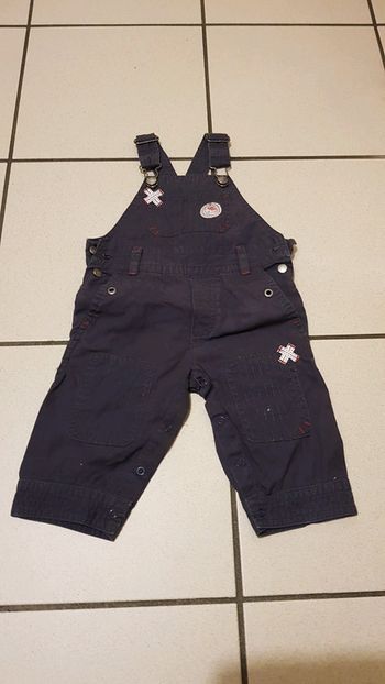Salopettes sergent major 9 mois.