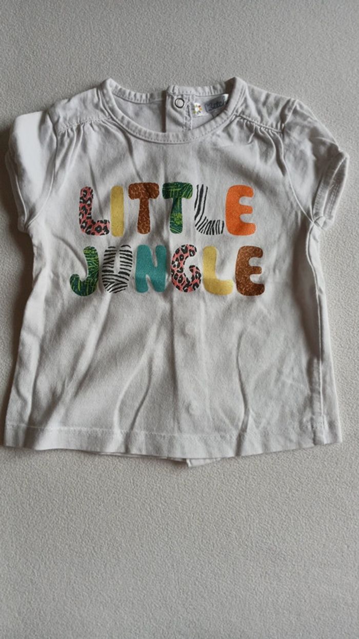 Lot 3 tee-shirts fille 3 mois - photo numéro 6