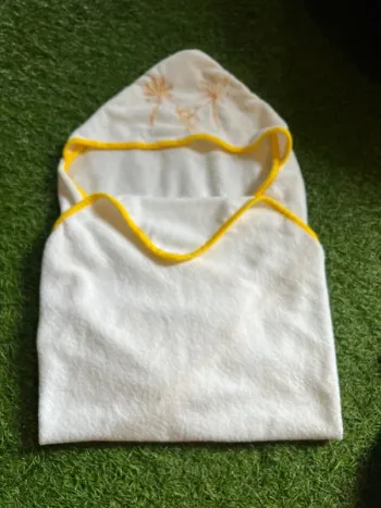 🛁 Cape de bain bébé toute douce 🛁 NEUVE