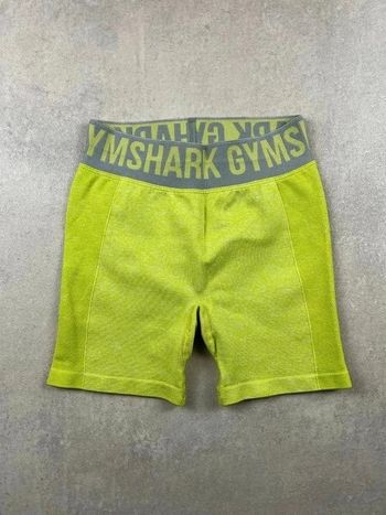 Gymshark Seamless Short / High Waist Gym Pants | jaune | Size XS | Women #148