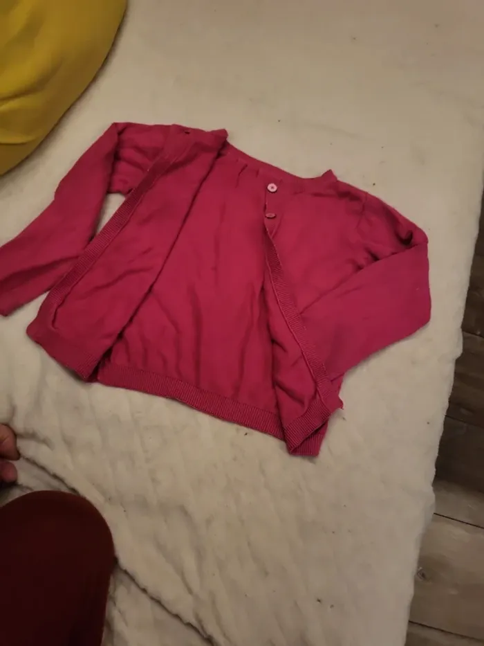 Gilet rose - photo numéro 3