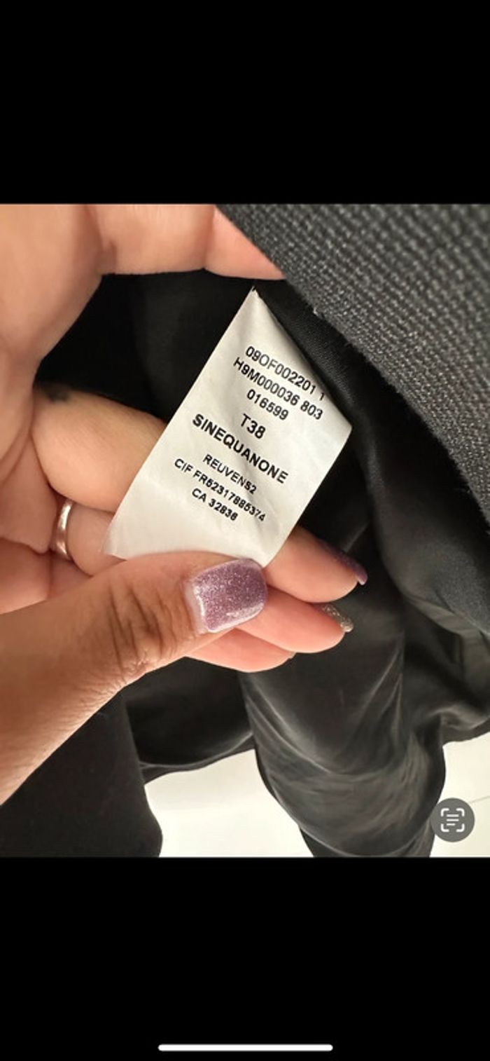 Sinequanone  Taille 38 mais taille un 36 - photo numéro 5