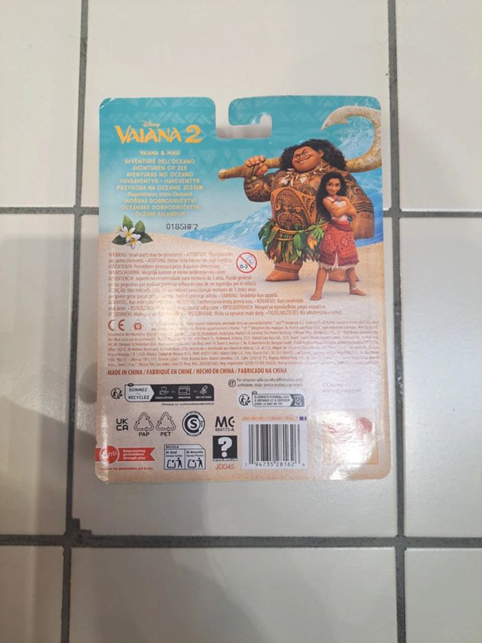 Pack Disney Vaiana 2 & Maui – Figurines Mattel neuves (3+) - photo numéro 2