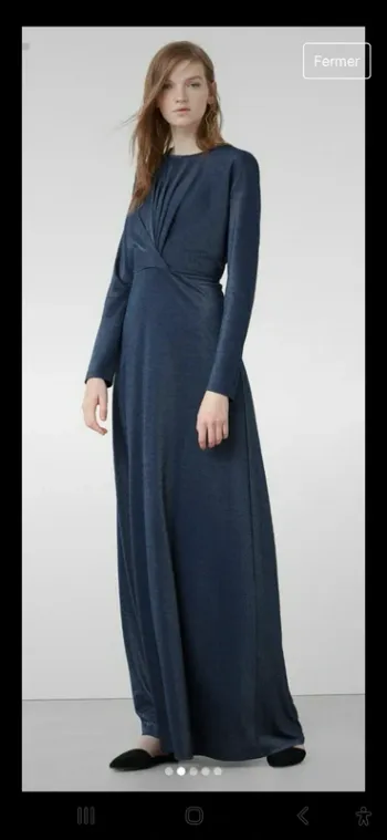 Robe longue Mango