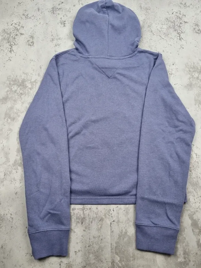 Sweat à capuche Tommy Jeans mauve S Femmes (mesures en photos) - photo numéro 4