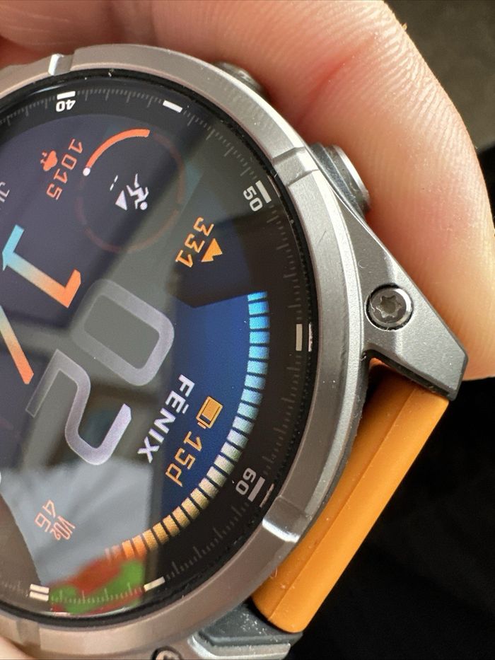 Garmin fenix 8 47 mm AMOLED Sapphire Titanium Smartwatch Spark Orange Graphite - photo numéro 9