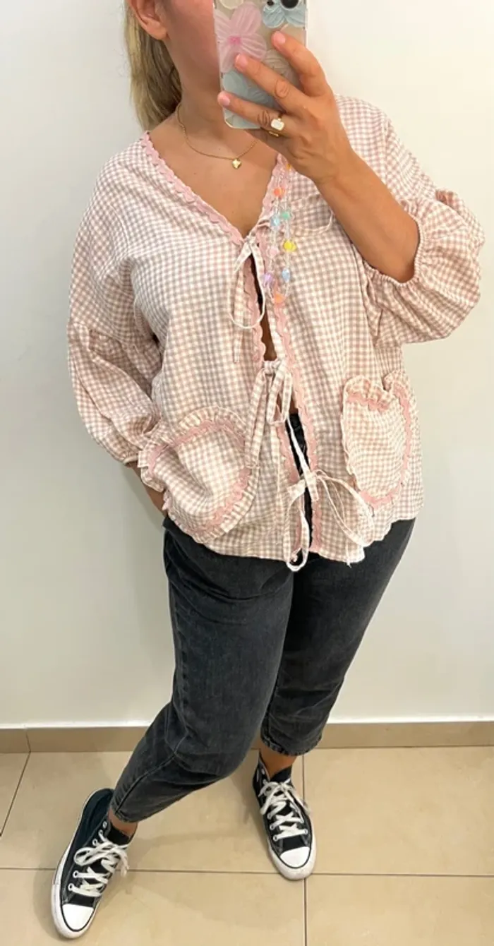 Blouse Femme Large Taille Unique - photo numéro 5