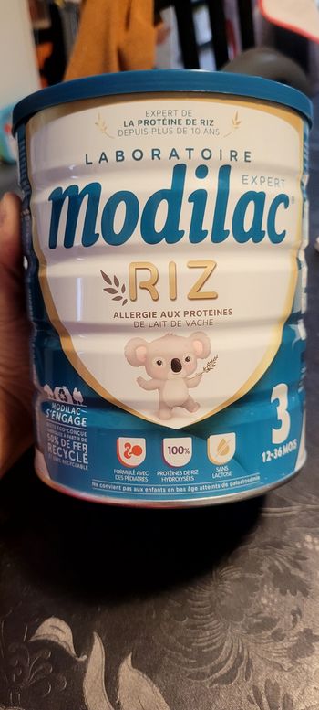 Lait Modilac 3ème âge