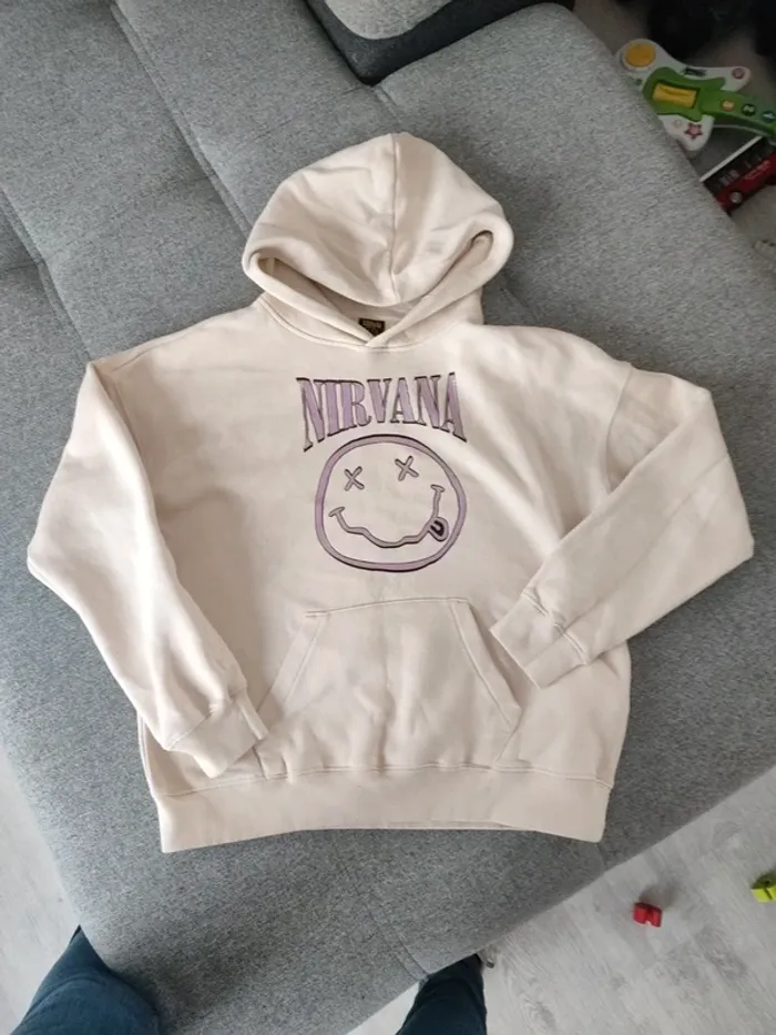 Sweat à capuche Nirvana