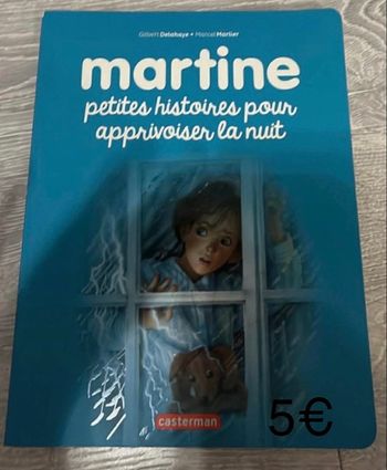 Livre « Martine, petites histoires pour apprivoiser la nuit » - Très bon état 