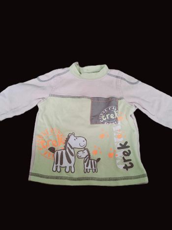 T-shirt manches longues 12 mois