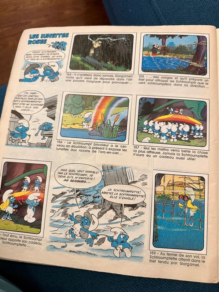 Album Panini complet Les Schtroumpfs Peyo stickers autocollants ancien vintage - photo numéro 9