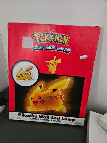 Lampe led pikachu pokémon