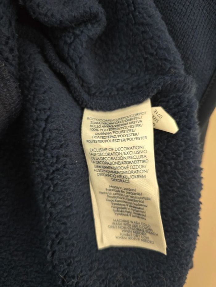 Gilet polaire sans manches Chaps bleu marine zippé avec poches taille XXL homme - photo numéro 4