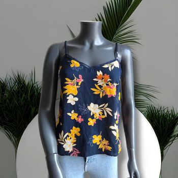 debardeur - top - motif - floral