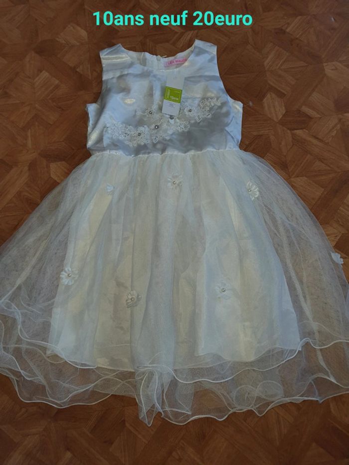 Robe cérémonie 10ans neuf - photo numéro 3