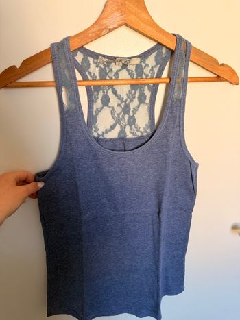 Débardeur avec dentelle