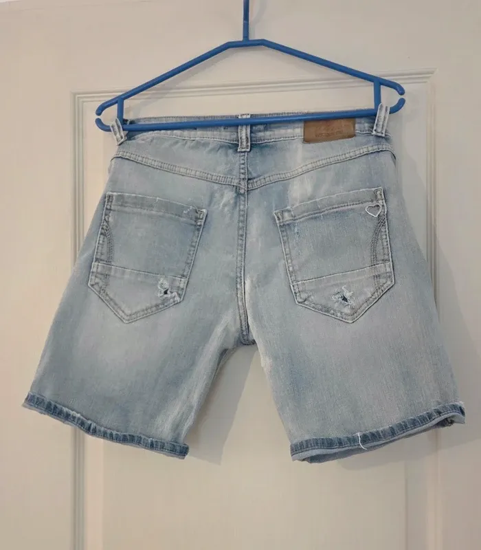 Short en jean Please – Vintage Chic - photo numéro 3
