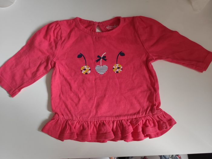 Tee-shirt fille 3mois