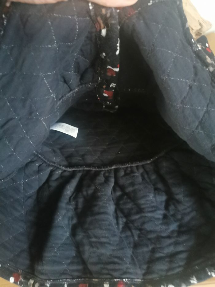 Robe d'hiver bébé fille 36mois petit bateau en très bon état - photo numéro 5