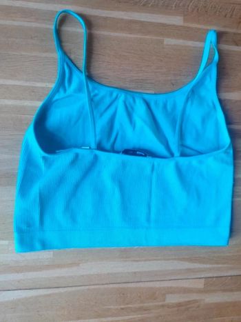 Crop top turquoise