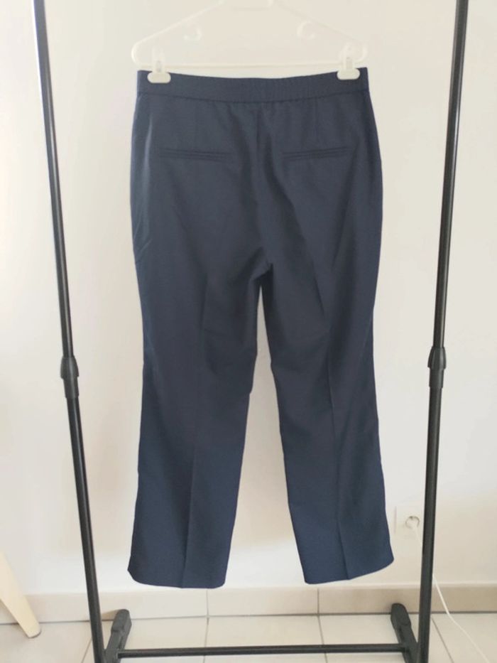Esprit pantalon bleu marine 44 - photo numéro 4