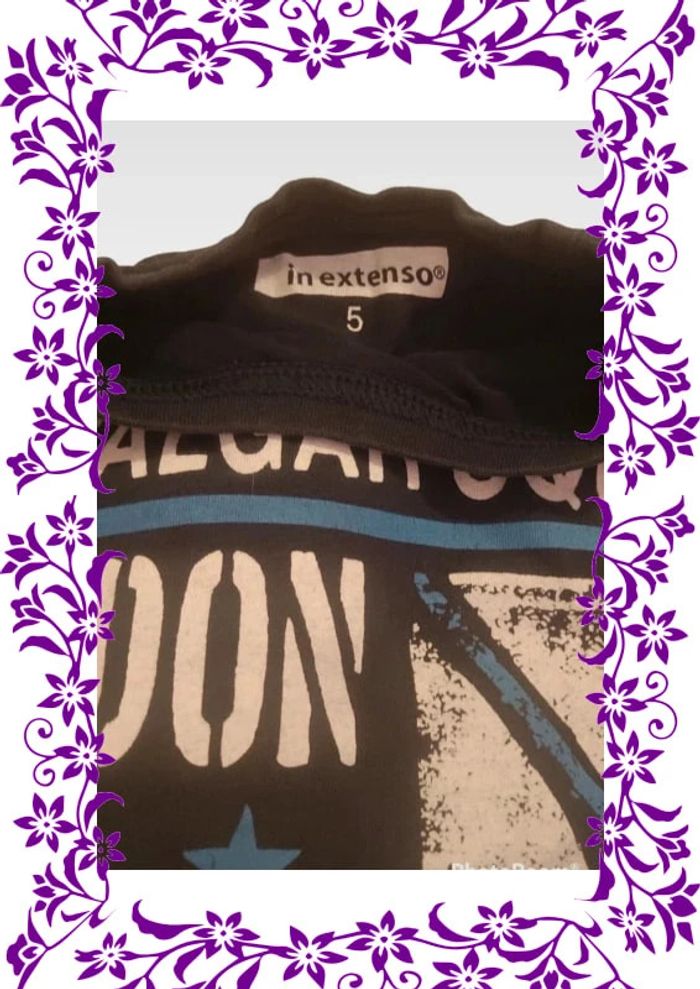 T shirt manches longues in extenso - photo numéro 3