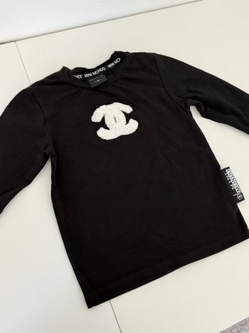 T-shirt manche longue noir