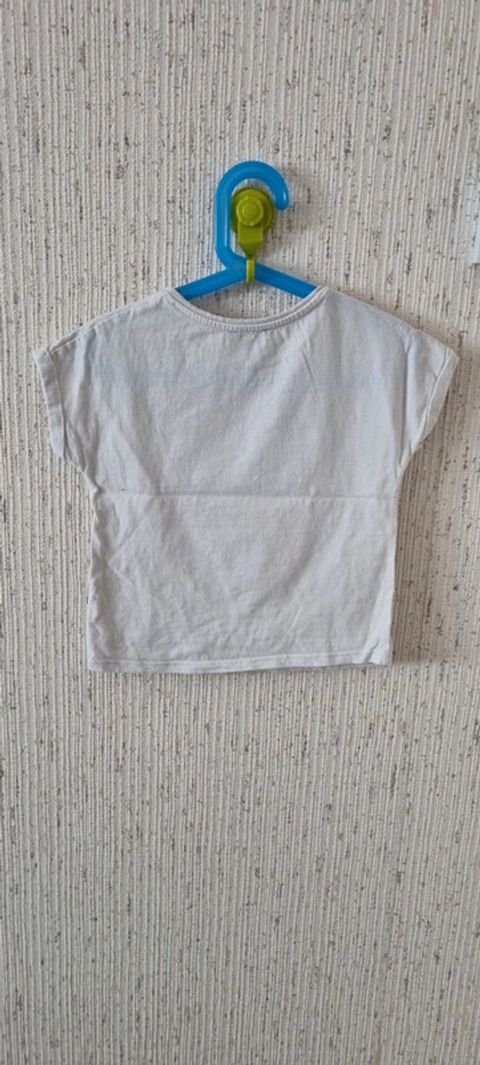 Tee shirt manche courte taille 6 ans okaidi - photo numéro 7