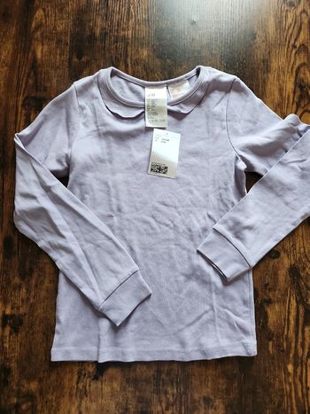 Tee-shirt manche longue fille H&M